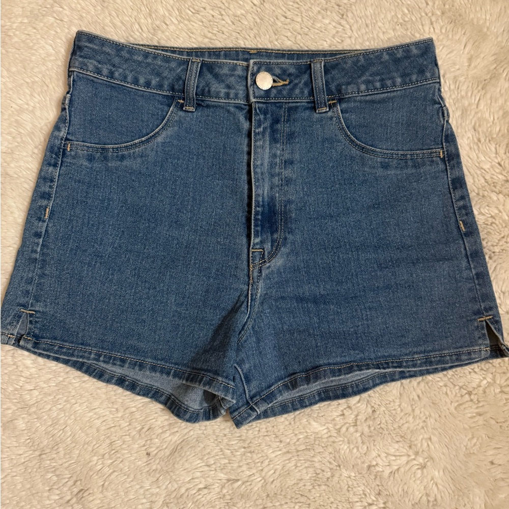 H&M Women's Blue Denim Shorts
